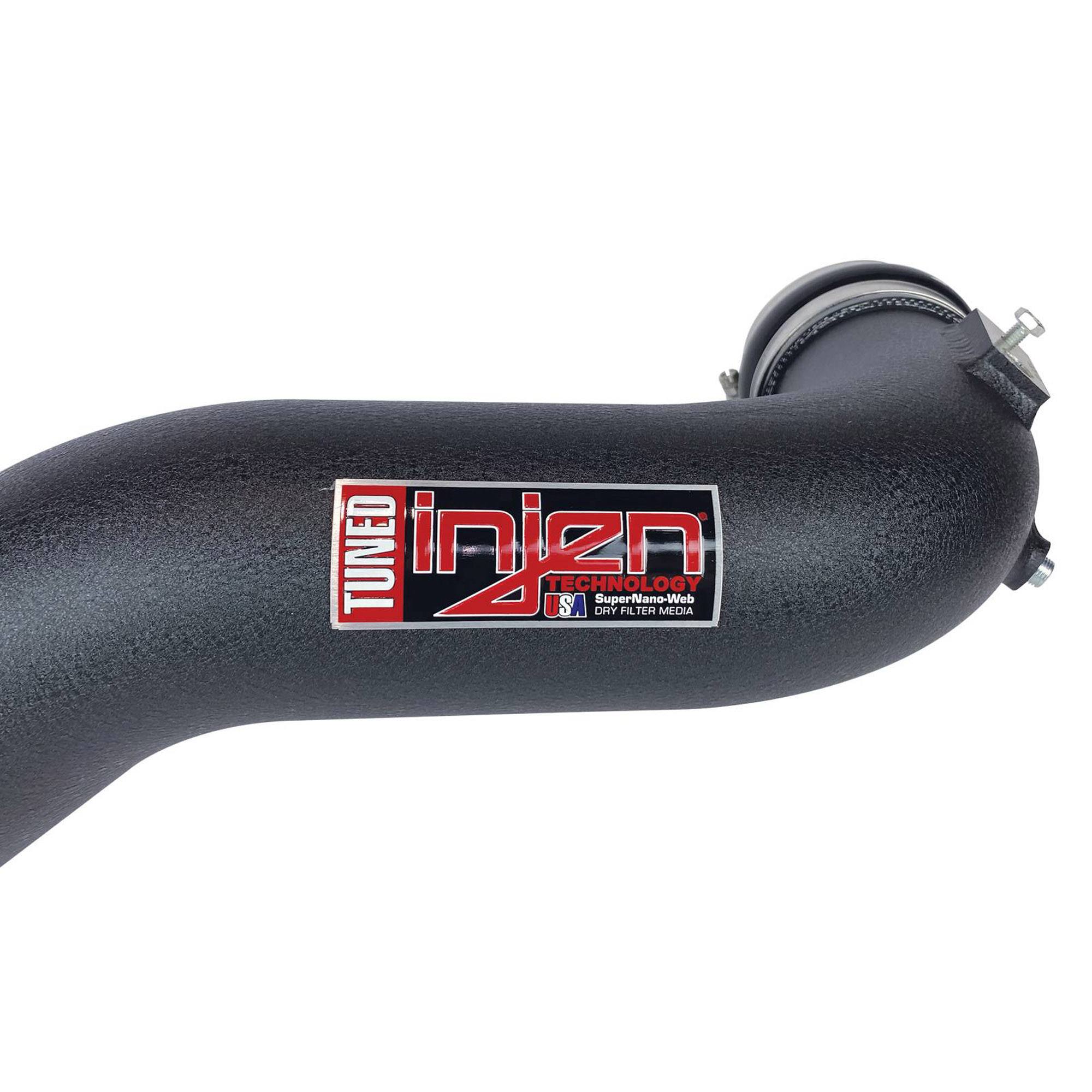 Injen SES Intercooler Pipes - SES9015ICP-P Wrinkle Black INJ-SES9015ICPWB