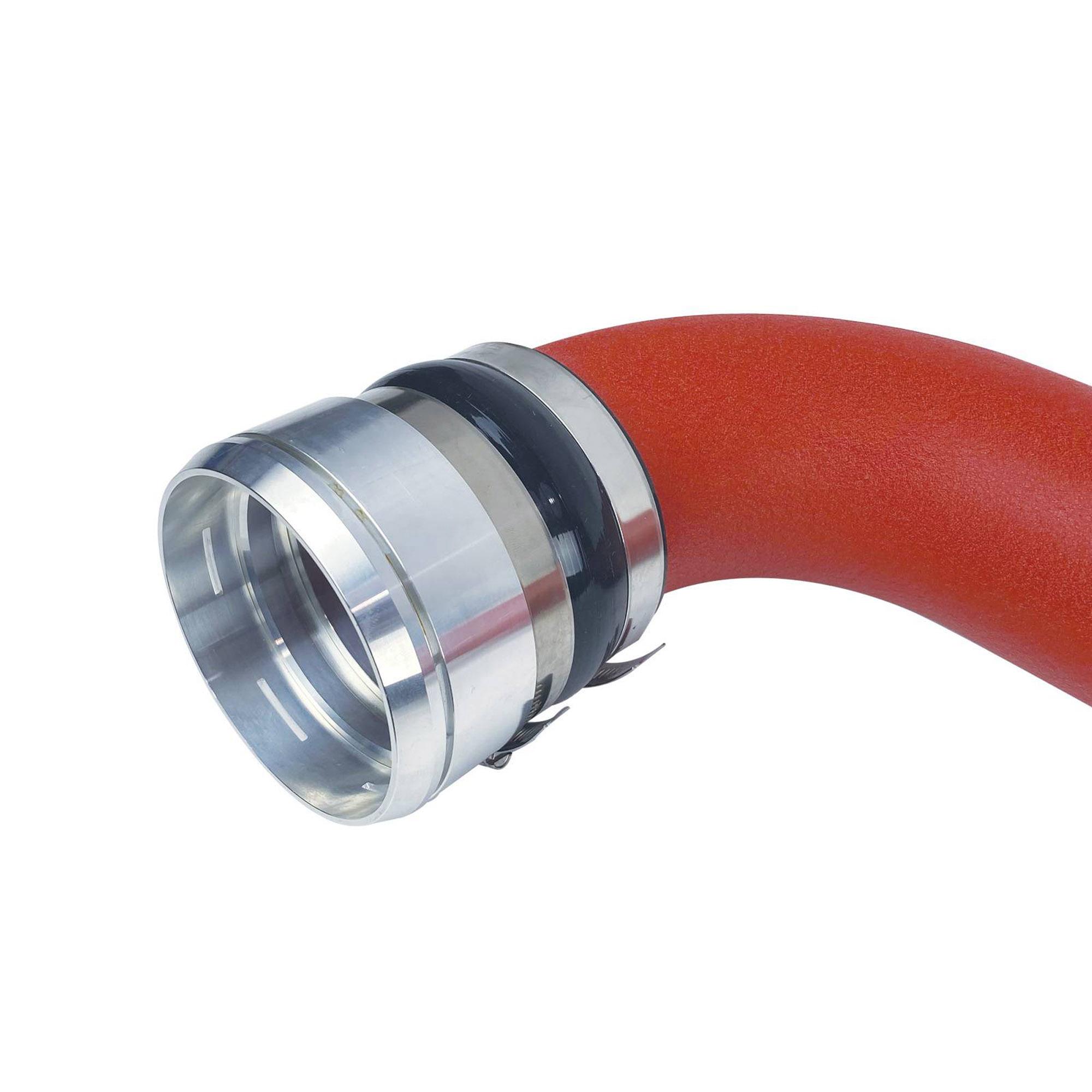 Injen SES Intercooler Pipes - SES9015ICP-P Wrinkle Red INJ-SES9015ICPWR