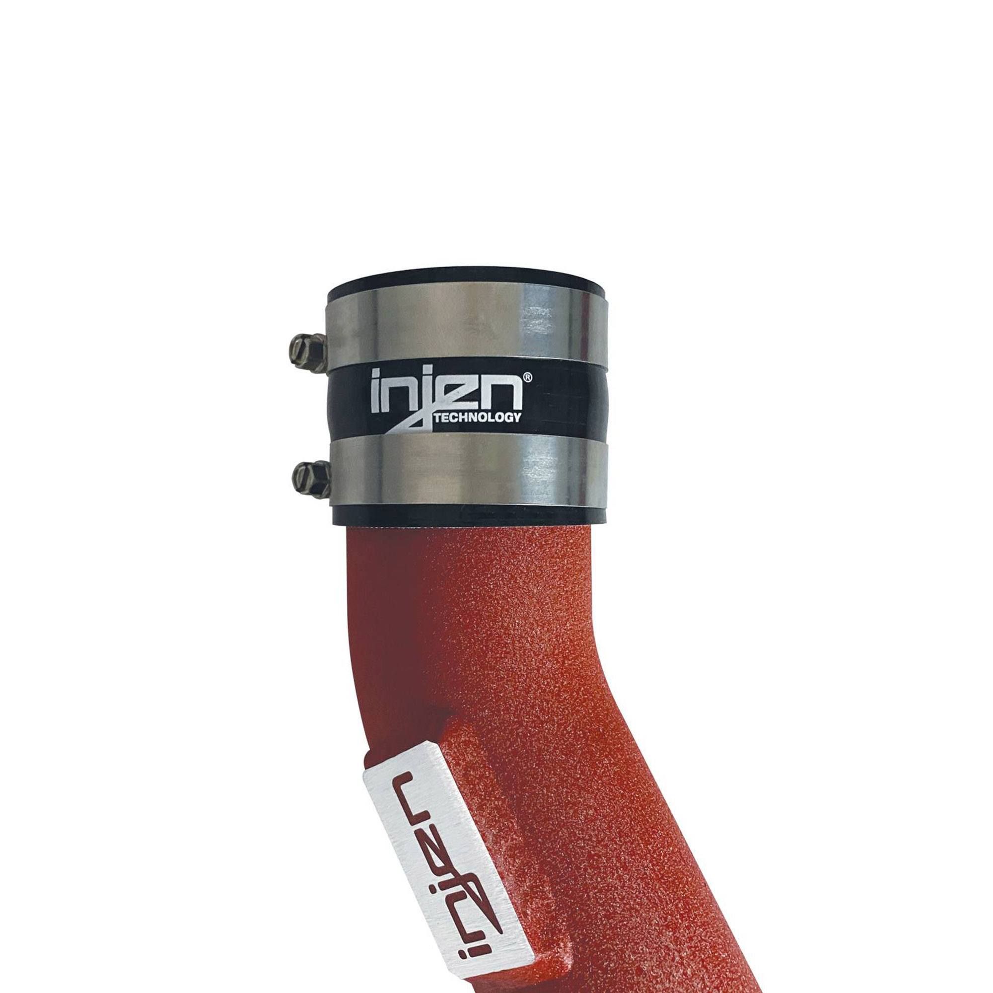 Injen SES Intercooler Pipes - SES1116ICP-P Wrinkle Red INJ-SES1116ICPWR