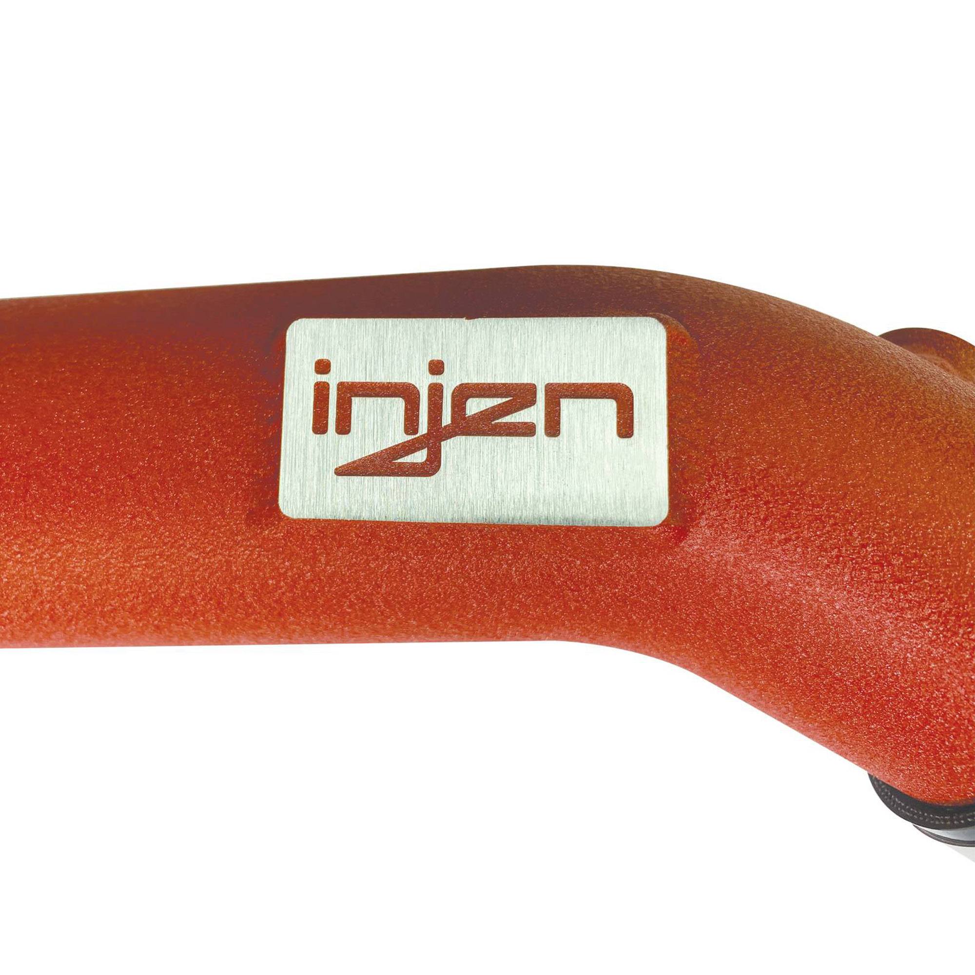 Injen SES Intercooler Pipes - SES1116ICP-P Wrinkle Red INJ-SES1116ICPWR