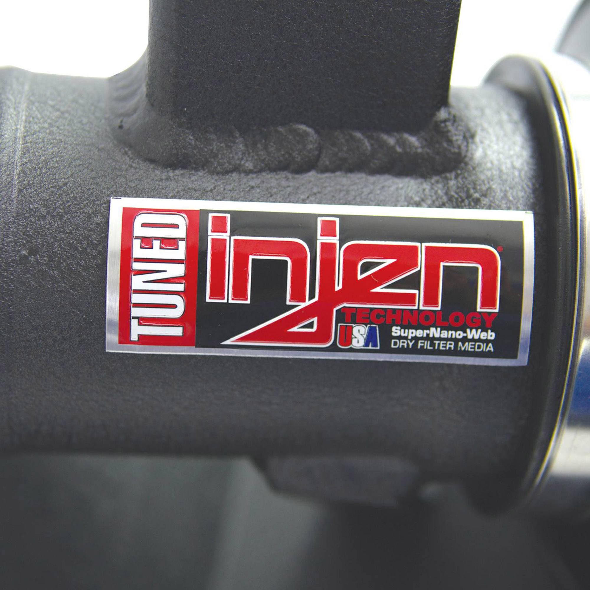 Injen SP Short Ram Cold Air Intake System - SP9018 Wrinkle Black INJ-SP9018WB