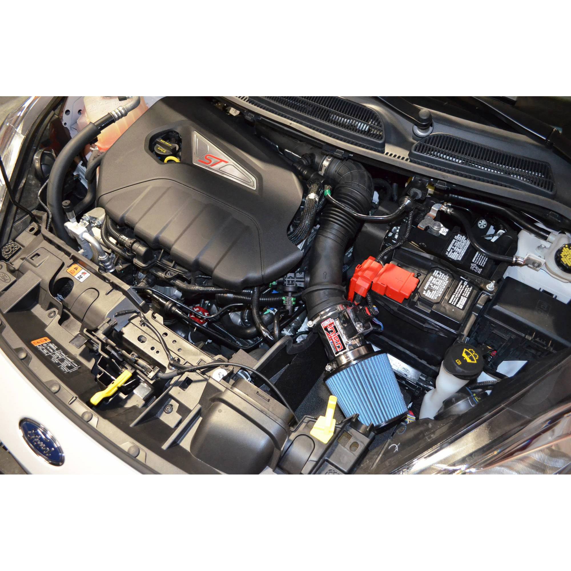 Injen SP Short Ram Cold Air Intake System - SP9018 Wrinkle Red INJ-SP9018WR