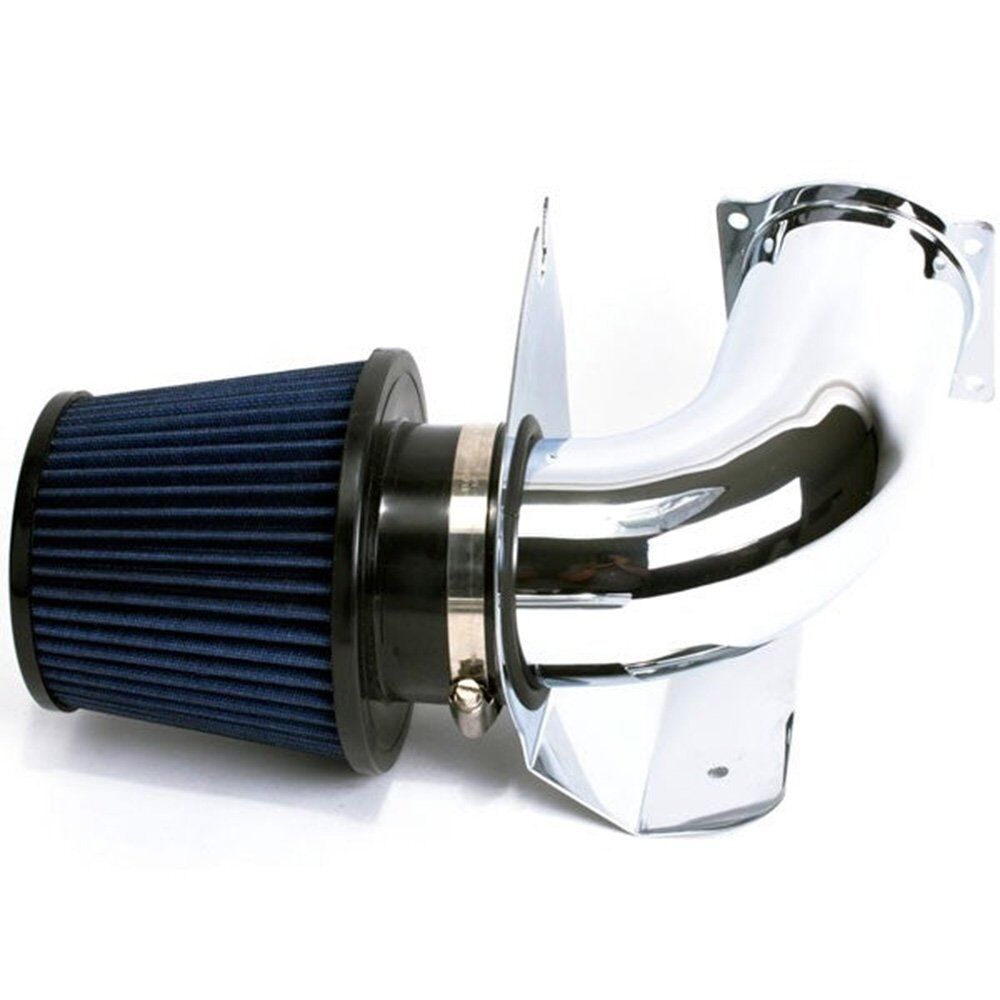 BBK MUSTANG 3.8L V6 COLD AIR INTAKE - FENDERWELL STYLE (CHROME)