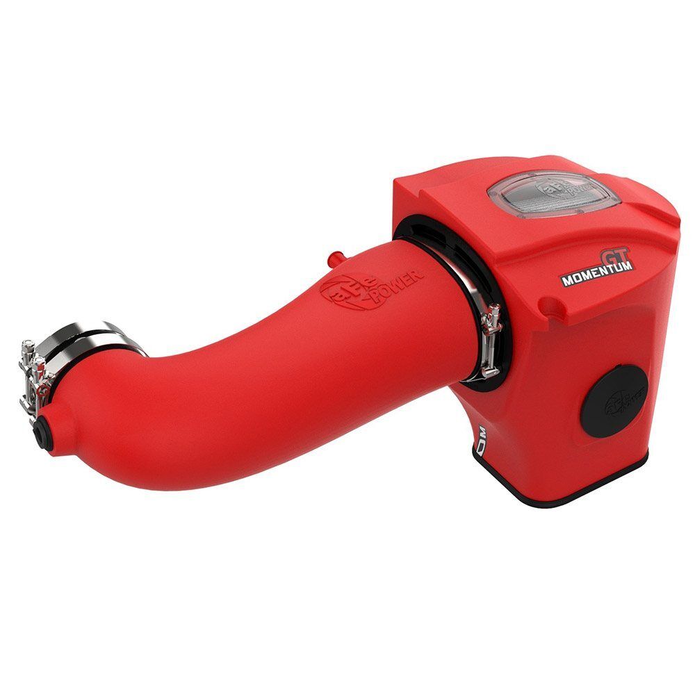Momentum Gt Red Edition Cold Air Intake System W/ Pro Dry S Filter- AFE-51-72202-R