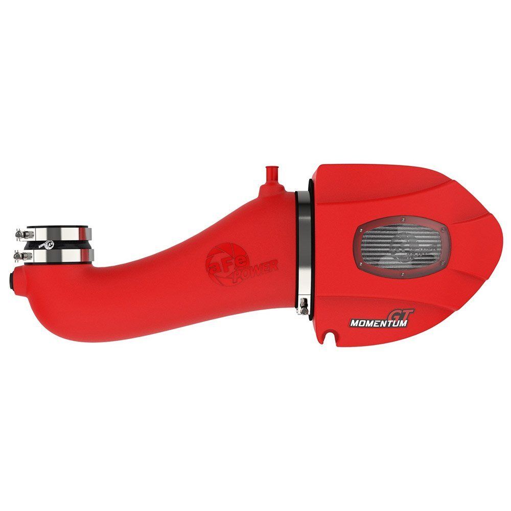 Momentum Gt Red Edition Cold Air Intake System W/ Pro Dry S Filter- AFE-51-72202-R