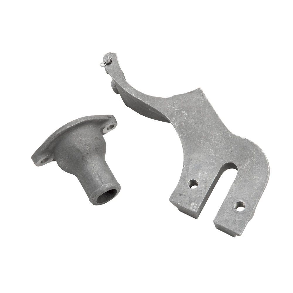 Edelbrock Flathead 1949-53 Generator Bracket waterneck kit Satin - EDB-1146