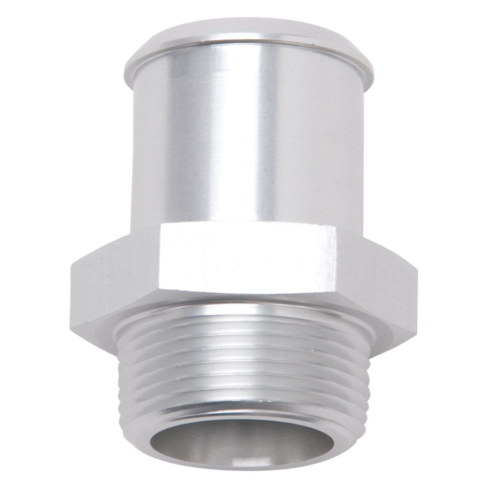 Edelbrock Heater Hose End Fitting - Straight with 3/8" NPT and 5/8" Barb. - EDB-8188