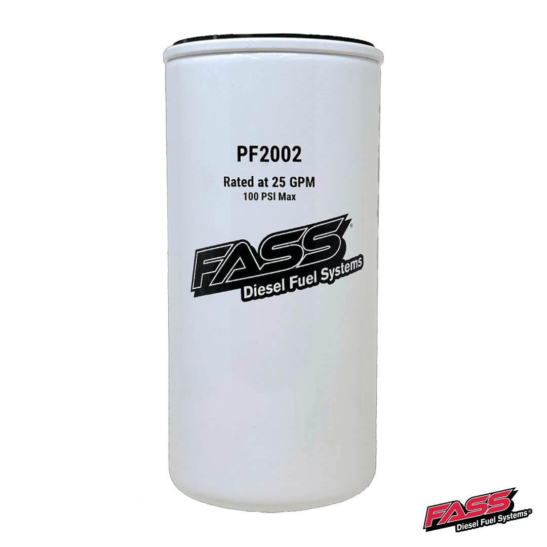 Fuel Systems Particulate Filter 144 Microns 100 PSI Max Rated 25 GPM FASS