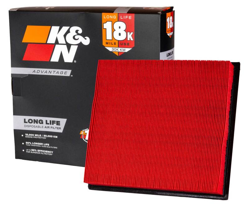 K&N Filters KNA-5100 Air Filter - High-Flow Performance - Image 4