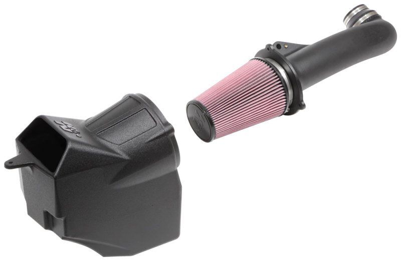 Air box design of K&N Filters 63-1580 air intake system