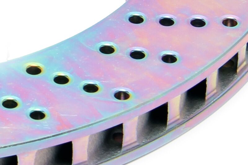 Close-up of Dinan D230-0393-D Rotors